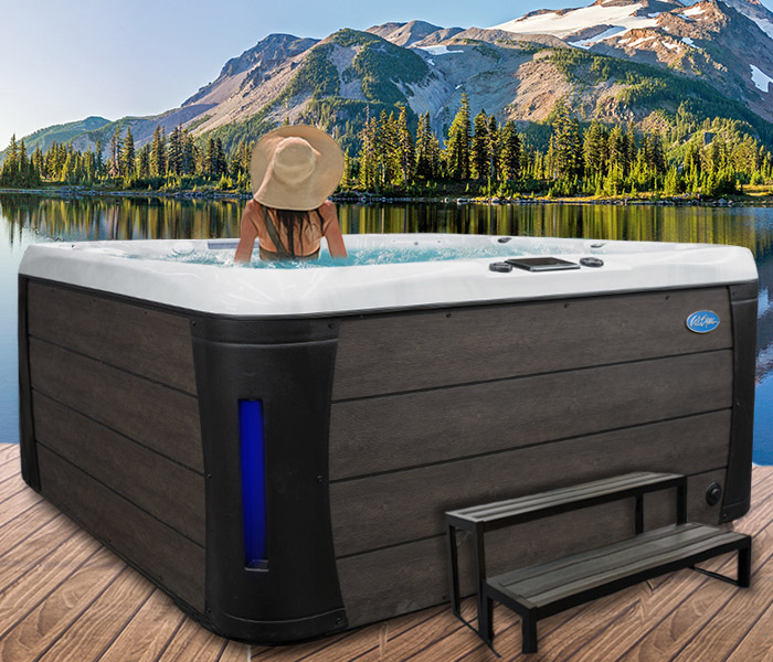 Calspas hot tub being used in a family setting - hot tubs spas for sale Woodland